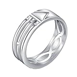 ICHIDAXUTA Atlantis Rings are Simple and Fashionable Silver/Gold/Rose Gold Men's and Women's Rings
