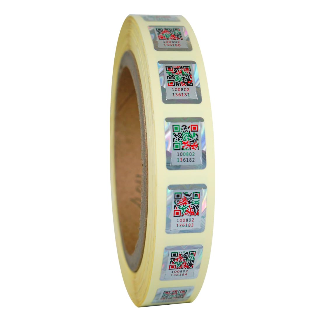 14 * 18mm Anti-Counterfeiting QR Code Labels Original Hologram Security Genuine Tag Authenticity Query Tamper Proof Stickers