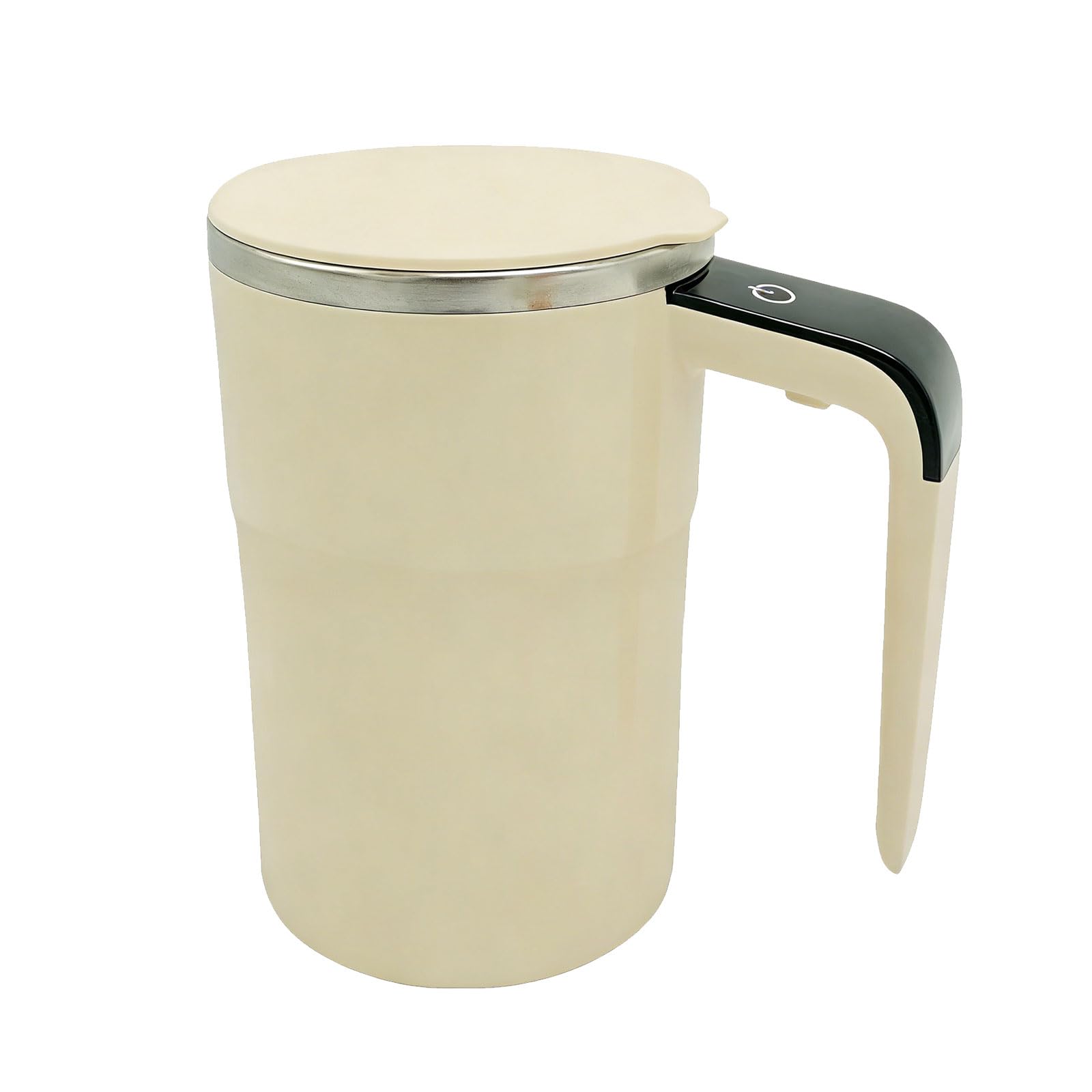 Uqezagpa Easy to Clean Automatic Stirring Cup Featuring Detachable Stirrer Drink Mixing Machine for Various Beverages Home Stirrer