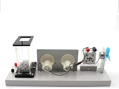 Amazon Co Jp 水素燃料電池デモンストレーター 水素と酸素の化学エネルギーを電気エネルギーに変換し 実験装置 ホーム キッチン