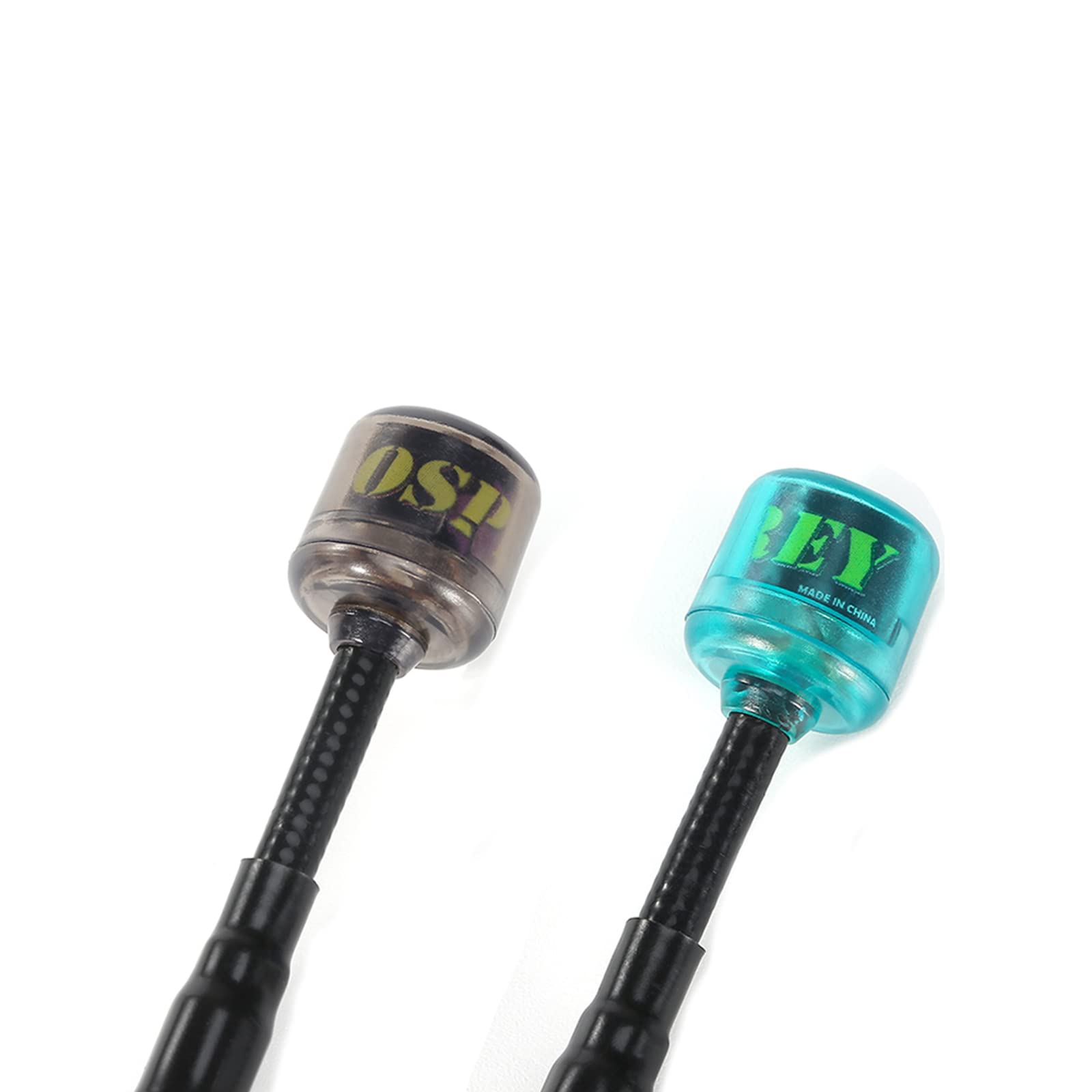 FlyFishRC Osprey 2 Stück 60 mm RHCP 5,8 GHz SMA Antennen 2,82 dBi RC FPV Racing Drohne Quad Antenne (blau)