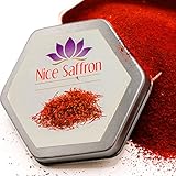 Nice Saffron Premium Real Saffron Powder Deep Red (5 Grams)