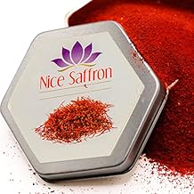 Nice Saffron Premium Real Saffron Powder Deep Red 5 Grams