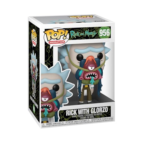 Rick & Morty Figurine POP! Rick w/ Glorzo 9 cm - vue 2