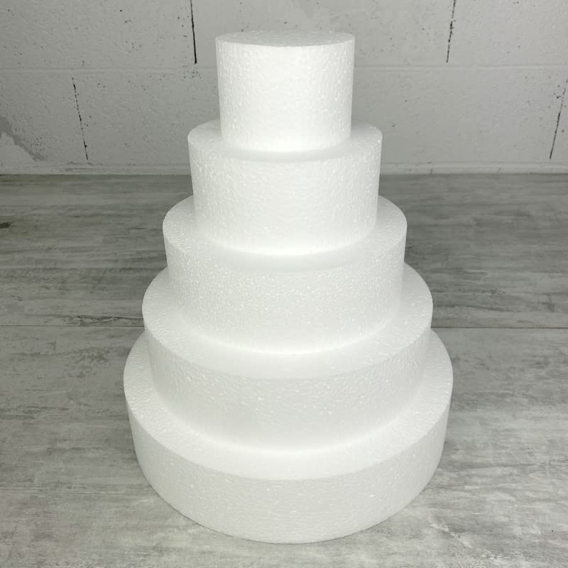Pièce montée en polystyrène pour buffet de mariage élégant - 3