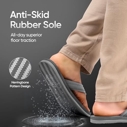 Image of Frido Cloud Comfort Slippers for Women & Men | Available in 2 Options- Arch Support & Without Arch |Orthopedic Soft Home Chappal Unisex Slipper, House Slipper with Anti-Skid Sole for Home Use & Casual