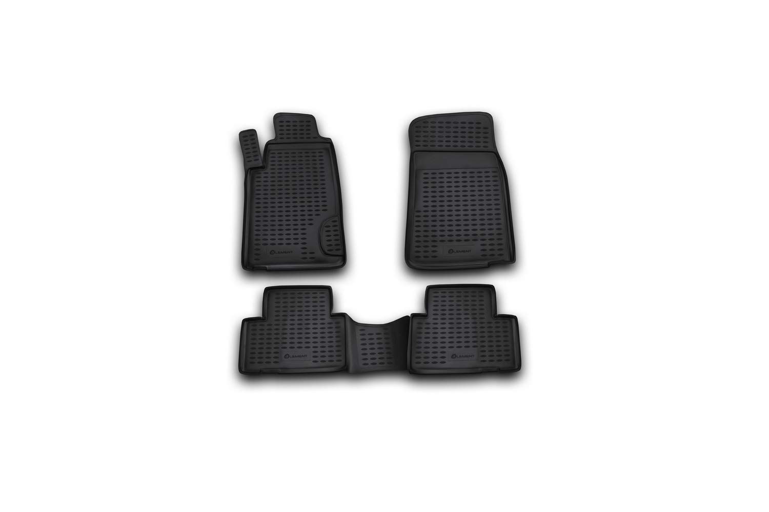 Alfombrillas Interior de Coche a Medida TPE SSANG Yong Rexton, 2001-2006, 4 pcs.