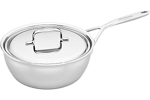 Demeyere 5-Plus Stainless Steel 3.5-qt Saucier: Enhancing Your Culinary Experience with Exceptional Saucing Performance