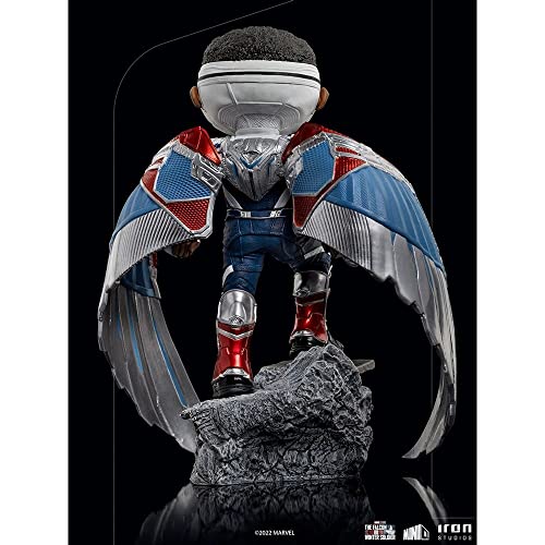 Estatua Captain America Sam Wilson MiniCo Iron Studios miniatura 7