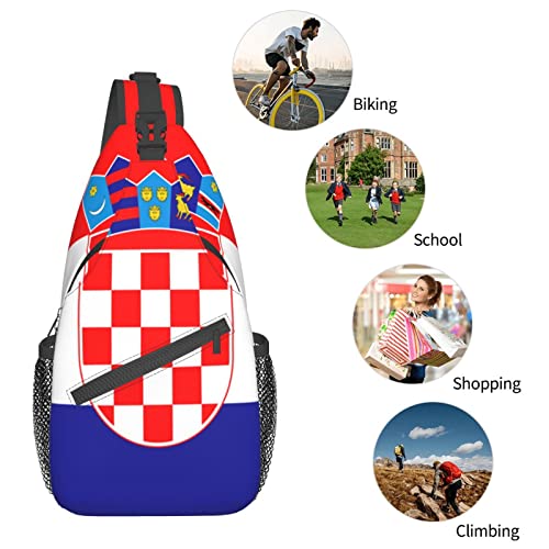 Morrales tipo bandolera bandera Croacia unisex miniatura 7