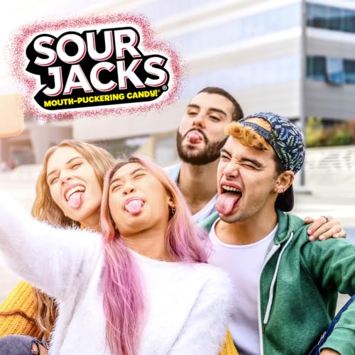 Sour Jacks Sour Gummy Wedges Variety Pack, Gluten Free, 0.5 oz, 75 Ct | Watermelon, Blue Raspberry & Assorted Fruits, signature tangy sour sugar coating, fun treat for kids, teens & adults - image 6