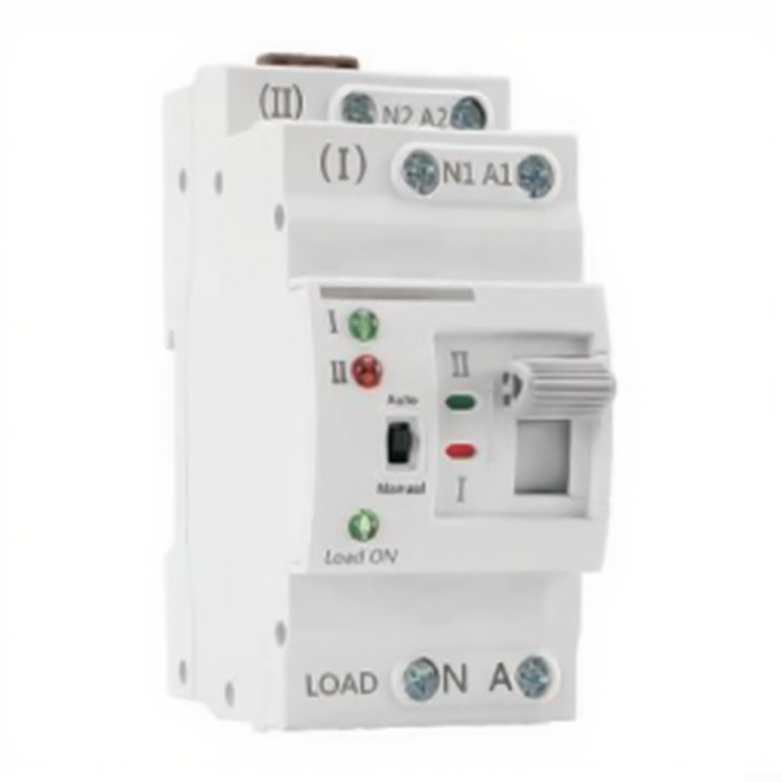 Interruttore di trasferimento automatico a doppia alimentazione, 2P/4P, 6A-63A, CA 220V, IP30, per uso domestico e commerciale (4P 63A 220V)