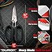 DUROX - Heavy Duty Scissors, Multipurpose Utility Scissors. Built to Cut Leather, Cardboard, Carpet, Plastic and Rope. All Purpose Heavy Duty Kitchen Scissors to Cut Meat, Poultry and Chicken Bones