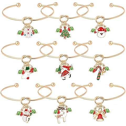 Miraculous Garden Christmas Gold Knot Charm Bracelet Cover