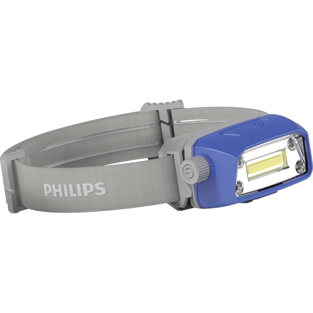 Philips HL22M Lampade da Lavoro LED, Lampada Frontale LED Ricaricabile con rilevatore di Movimento, 300 Lumen