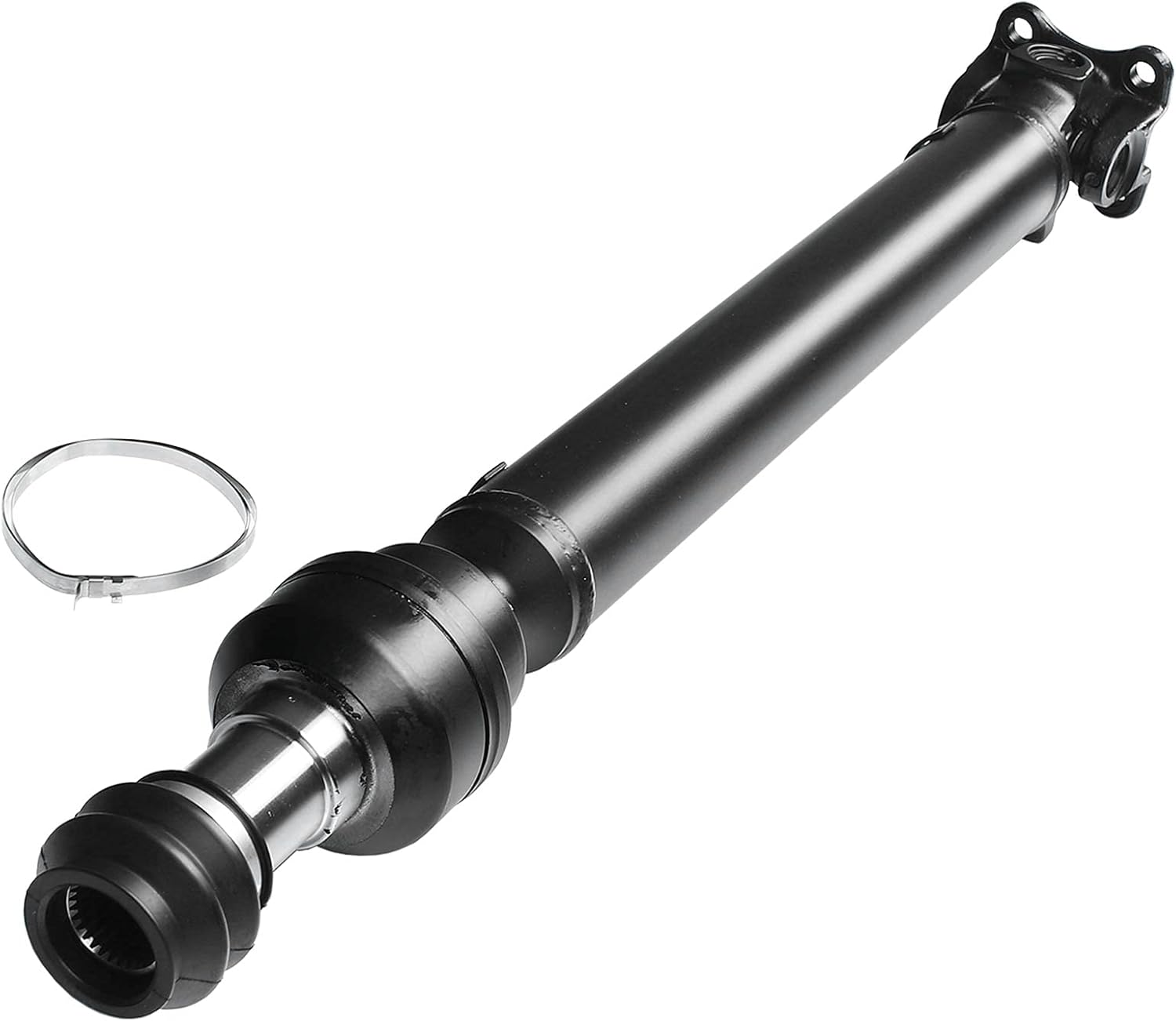 A-Premium Front Complete Drive Shaft Prop Shaft Driveshaft Assembly Compatible with Dodge Durango 2004-2009 & Chrysler Aspen 2007-2009, with Sales Code DHU, Replace# 52123196AA, 52123196AB