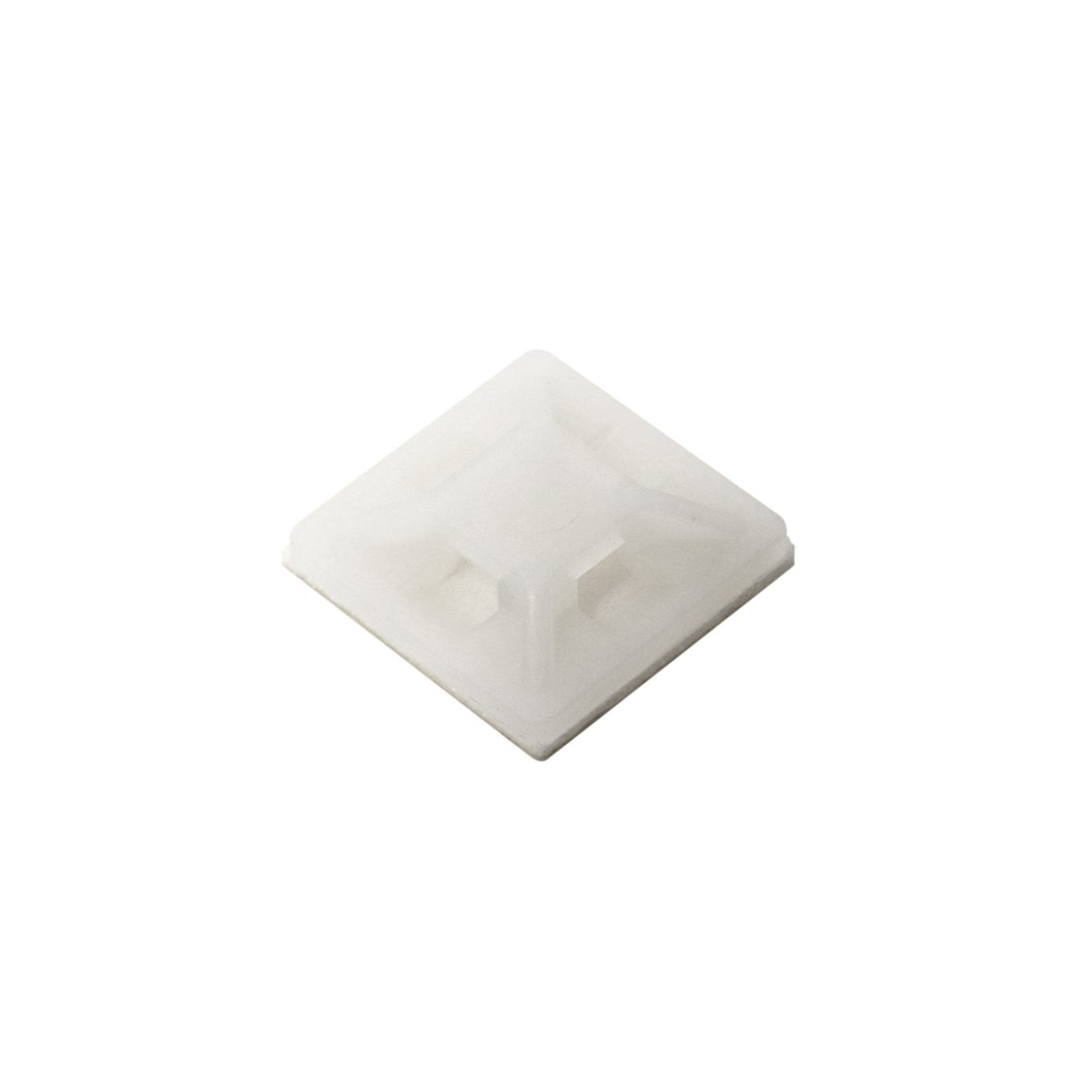 Debflex 702401 25 Self-Adhesive Cable Tie Mounts L3.6 Transparent