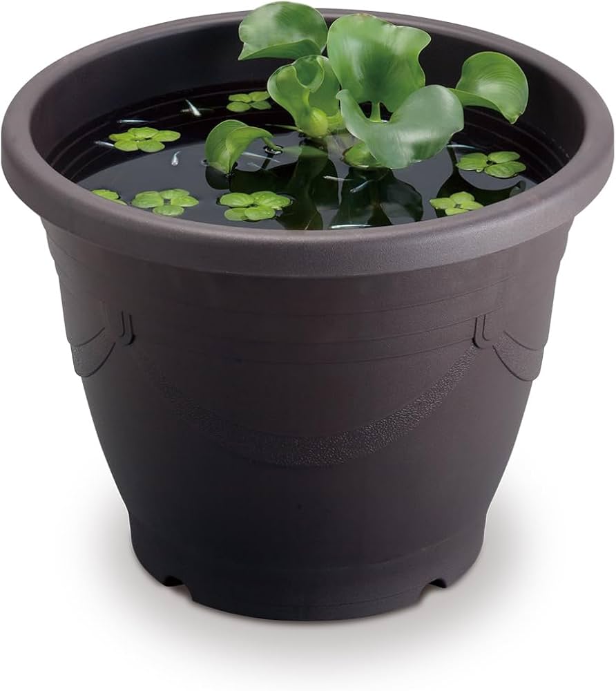 No104）メダカ鉢 三段棚付きめだかの館オリジナルめだか鉢一品物 No104）