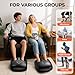 HTM Foot Massager with Heat - Shiatsu Deep Kneading to Relieve Tired & Aching Feet, Fits Size 6-13