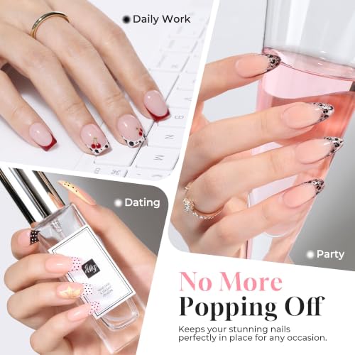 UNA GELLA Nagelkleber für Kunstnägel 15ml – Ansicht 2