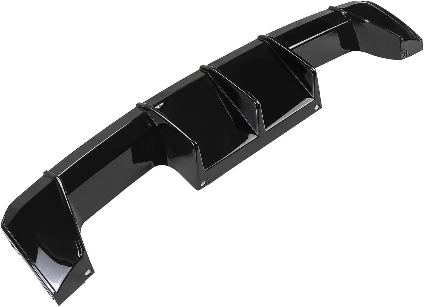 Rear Bumper Diffuser Car Rear Bumper Lip Diffuser Spoiler Splitter Guard For BMW G80 G81 For M3 G82 G83 For M4 Modified MP Style 2020-2024(Carbon Fiber Look)