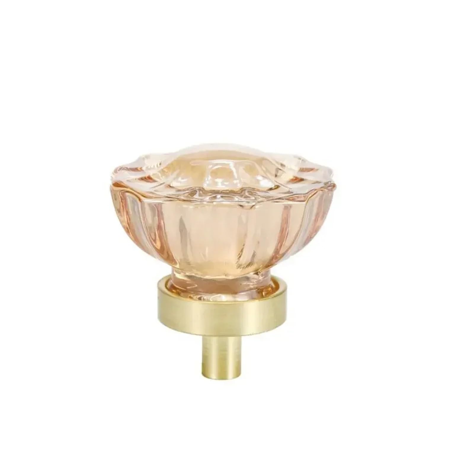bogniga Handle Knob 4Pcs Diamond Crystal Cabinet Pulls Cupboard Drawer Knob Kitchen Door Wardrobe Handles Dresser Furniture Handle Hardware(Beige)