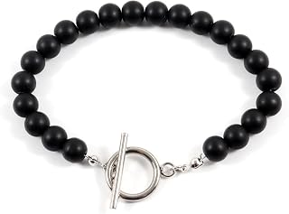 Armband herrarmband kvinnor gåva nytt armband män mode vipplås 8 mm pärlarmband för män gåva 6