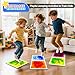 Toddlers Sensory Liquid Floor Tiles - 4 Pack Liquid Tiles for Kids Puzzle Play Mat & Motor Skills Development, Safe Non-Toxic Lava Sensory Mats for Classroom, Home, Daycare Gifts Toddlers with Autism