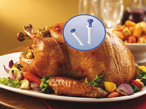 BORDSTRACT 20 Stück Pop-Up-Geflügelthermometer – Einweg, Für Truthahn, Huhn, Fleisch | Ofen Geeignet