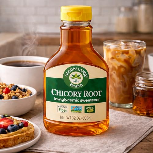 image for Good Balance Health Chicory Root Syrup, All Natural and Organic, Low G