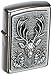 Produktbild Zippo 15264 Deer Emblem - Satin Finish Feuerzeug, Chrom, silber, 5.8 x,3.8 x 2 2 cm