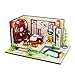 AIOJY DIY Doll House kreativer chinesische Art-Gebäude 3D-Modell Altes Gebäude, Kleinkind Puppenset, Puppen Mit Staubschutz, 3D Holzpuzzle Spielset (Color : Standard)