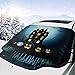Produktbild Happy Halloween Fledermäuse Laternen Auto Schnee Abdeckung Frost Sonne Windschutzscheibe Schatten Wasserdicht Winter Sommer Auto für Auto LKW Van und SUV