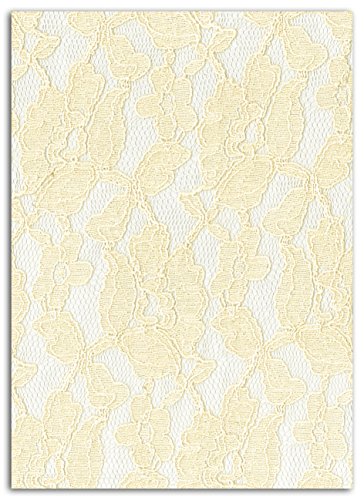 Toga Thermocollante, Dentelle, Beige, 15 x 21 x 0.2 cm MEG703
