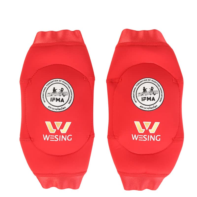 WESING Muay Thai Elbow Guard Thai Boxing MMA Kicking Boxing Elbow Guard