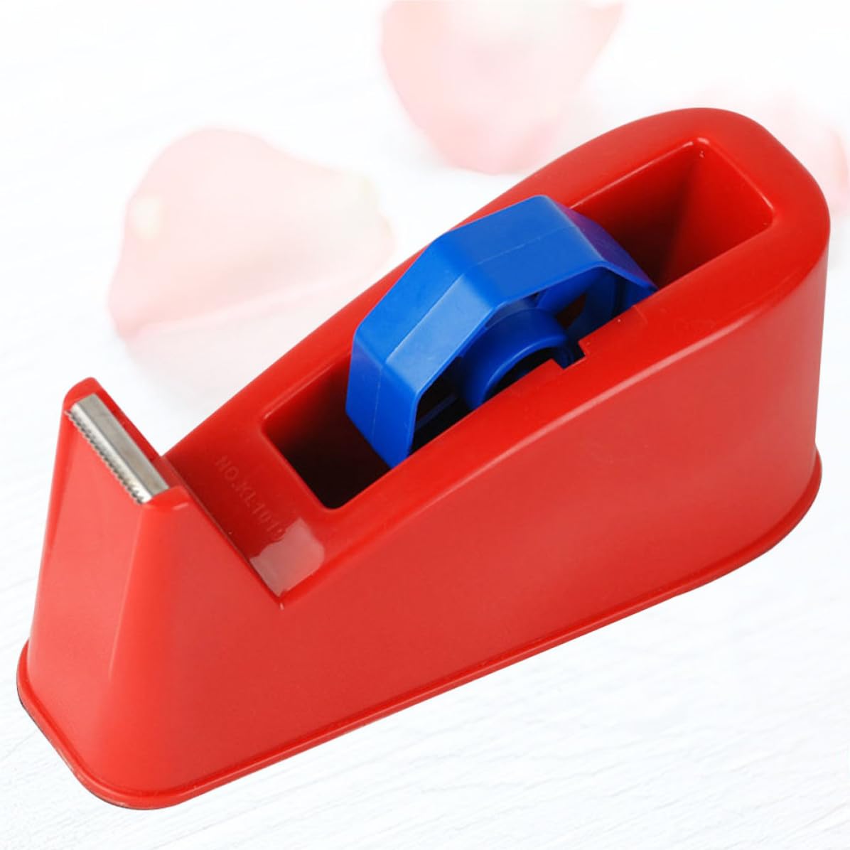Dispensador de Cinta Color Aleatorio Adecuado para Oficina y Uso Doméstico Diseño Ergonómico y Rodamiento Superior, Fabricado en Plástico y Metal para Embalaje