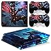 AOO per Adesivi per Controller PS4, Adesivo per Coperchio Protettivo in PVC per Il controllore PS4 per Playstation 4 Gamepad Decal,B