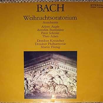 Amazon.com: Johann Sebastian Bach - Weihnachtsoratorium