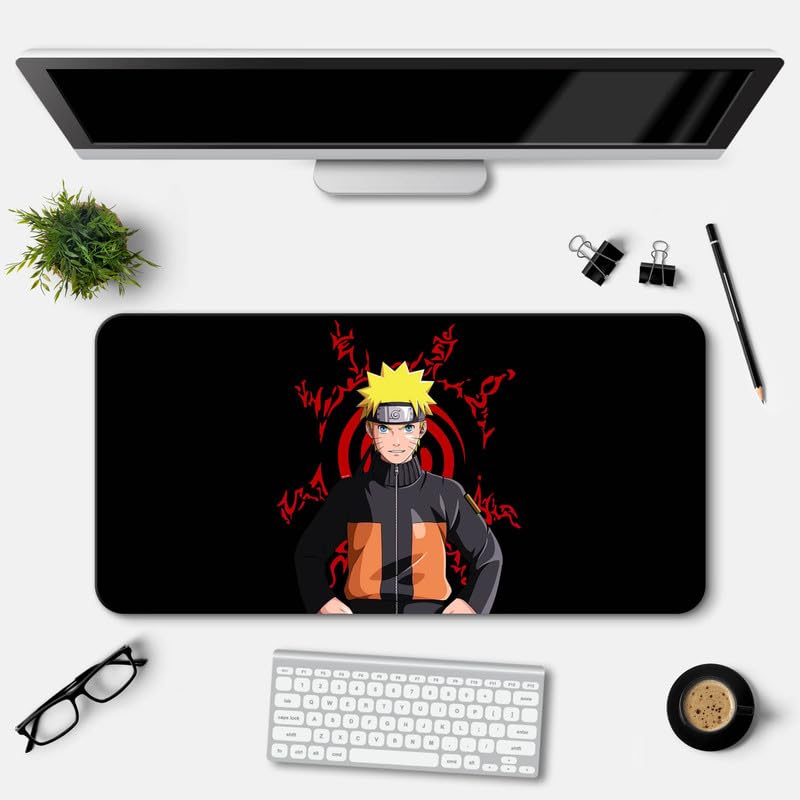 Lamron Naruko Uzumaki Desk Mat | Deskpad | Mouse Pad | Laptop Mat for Work from Home | Gaming Anime Art Mouse Pad | Computer Table Mat | Deskpad for Office Table 11 x 23 Inch (B0CHSGL3R3) Amazon Price History, Amazon Price Tracker