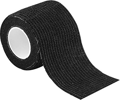 Image of Cohesive Self Adhesive Bandage | Self-Adhesive Compression Wrap - Sports, Gym & Joint Protection Tape| (Reusable & Waterproof, 5 cm X 4.5 Mtr) Crepe Bandage Pack of 2 (Beige & Black)