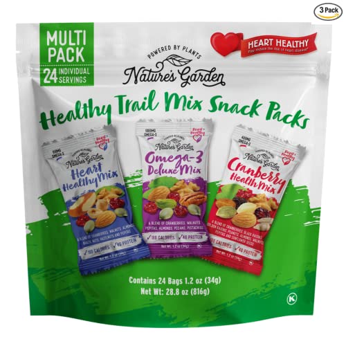 Nature's Garden Healthy Trail Mix Snack Packs - Mixed Nuts,