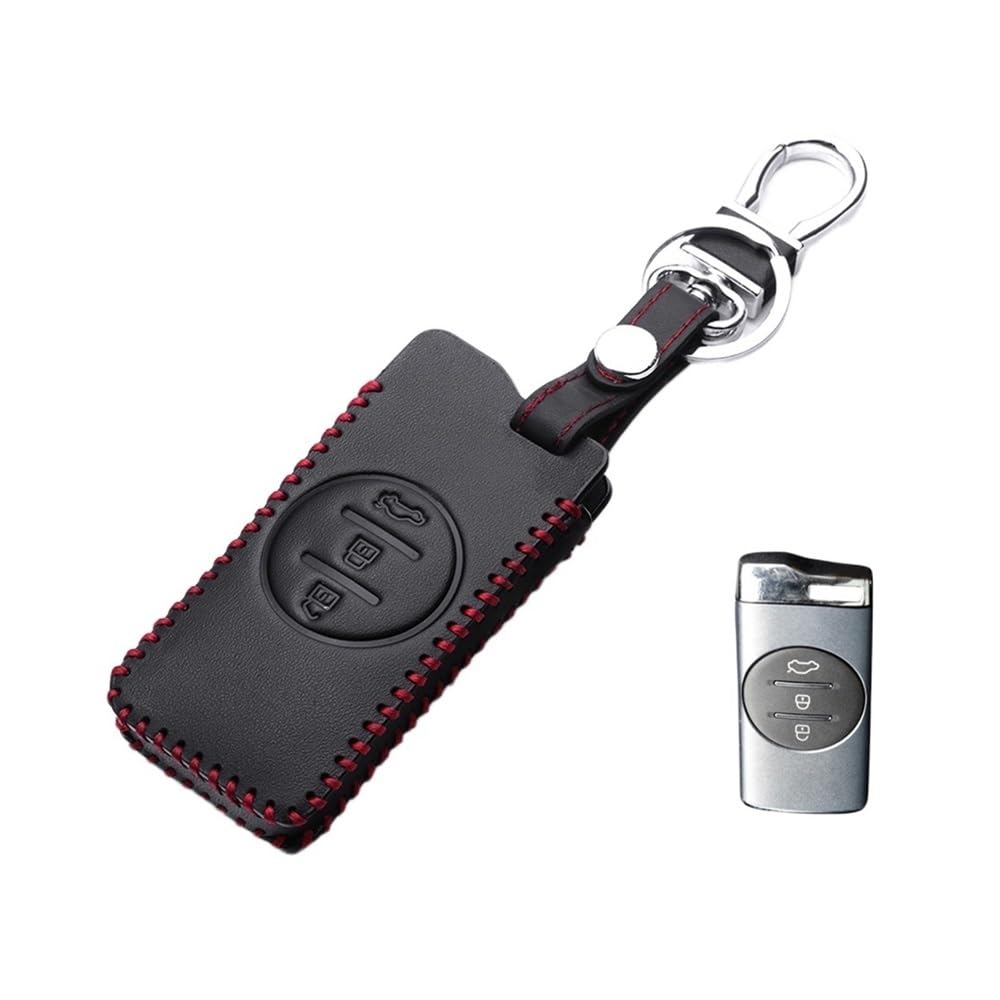 QINQIN LUQIQI Cover In Pelle Per Chiave Auto - Adatta Per Chery Tiggo 8, Arrizo 5 PRO, GX, 5X, EQ7, Tiggo 7 PRO 2020 - Protezione Antigraffio, Colori Vari