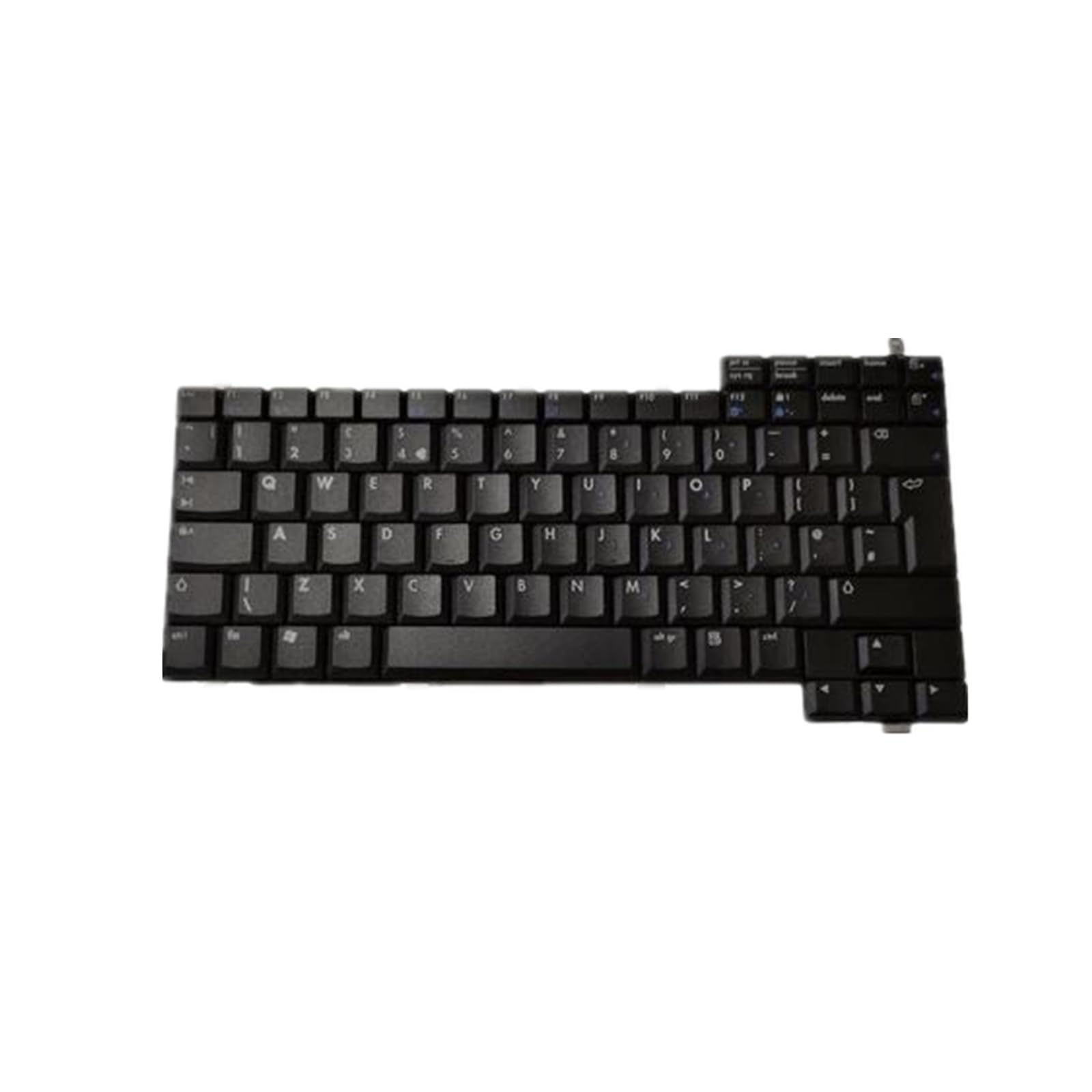 Teclado HP Compaq EVO n1050v negro con distribución UK English para repuesto original 2
