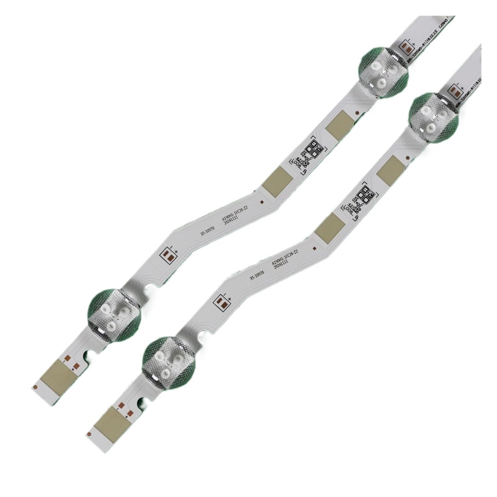 eufeifeiegds 2/10/20pcs LED Backlight strip UA32J4088 UE32N4005AW UE32N4005 UE32N4300 UN32J4290AG UN32N4000AG UE32N4300AK V8DN-320SM0-R1 R4(10kits 20pcs)