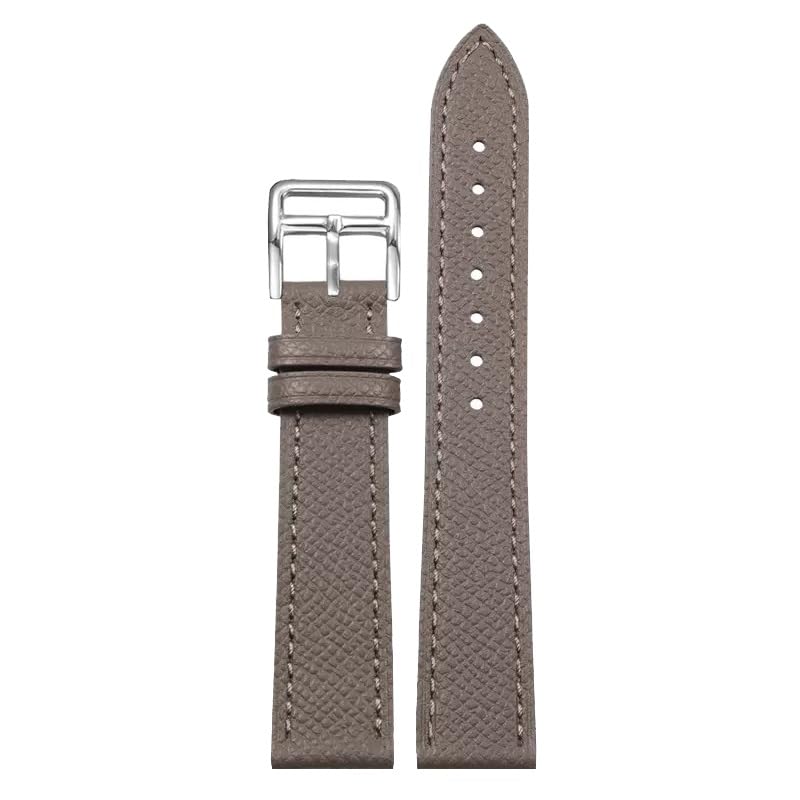 Bracelet de montre en cuir confortable et souple SCRUBY en taille 18mm 20mm 22mm