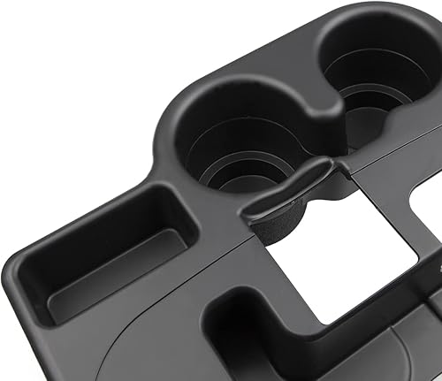 Miniatura 7 de Portavasos, tapa de consola central, complemento para Dodge Ram 1500 2500 3500 2003-2012, accesorio negro para reemplazar 41019 SS281AZAA