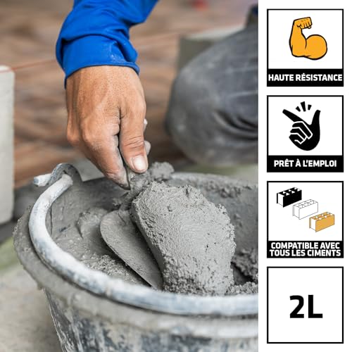 SikaLatex Evolution résine d'adhérence prête à l'emploi anti-fissuration 2L