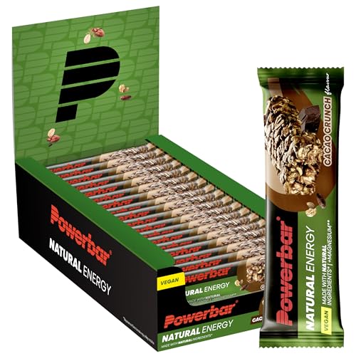 Powerbar - Natural Energy Cereal-Cacao Crunch - 18x40g - veganer Kohlenhydrat Energie Riegel - Magnesium - palmölfrei