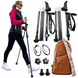 York Nordic Motivator Swift Connect Travel Poles...