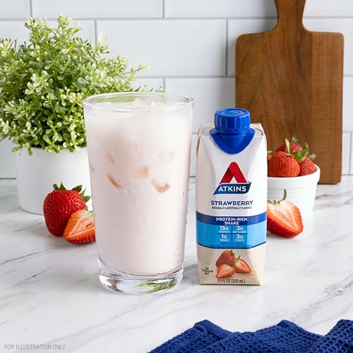 Atkins Strawberry Protein Shake thumb #3